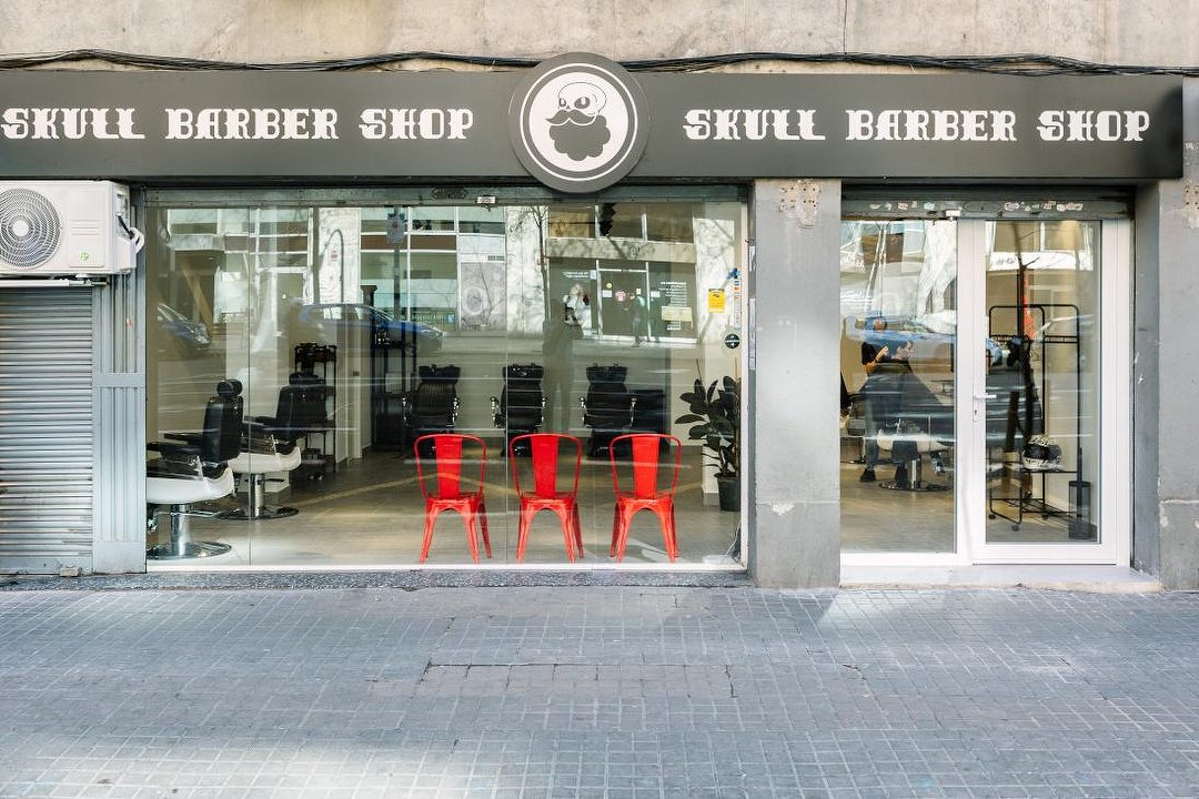 Skull Barber Shop Avenida Madrid, Sants, Barcelona