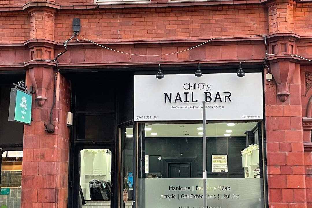 Chill City Nail Bar, Colmore Business District, Birmingham