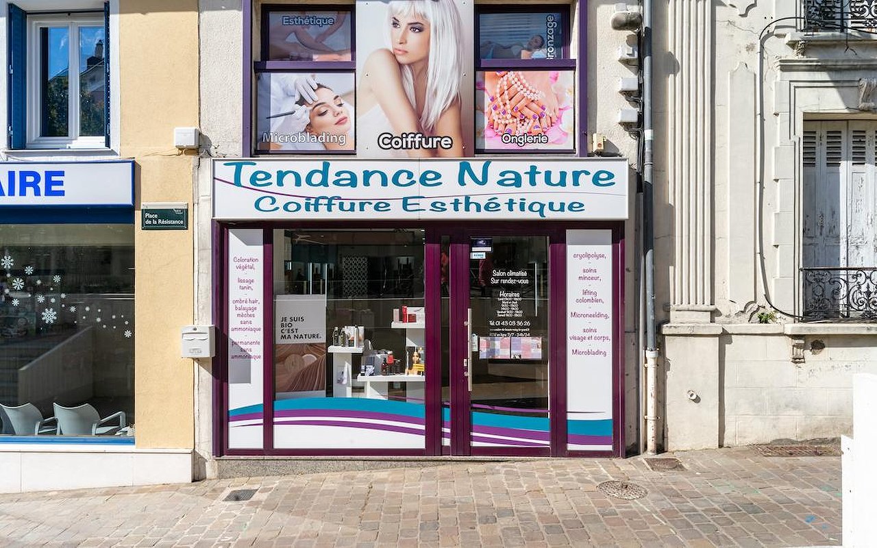 La devanture du salon Tendance Nature à Noisy-Le-Grand 