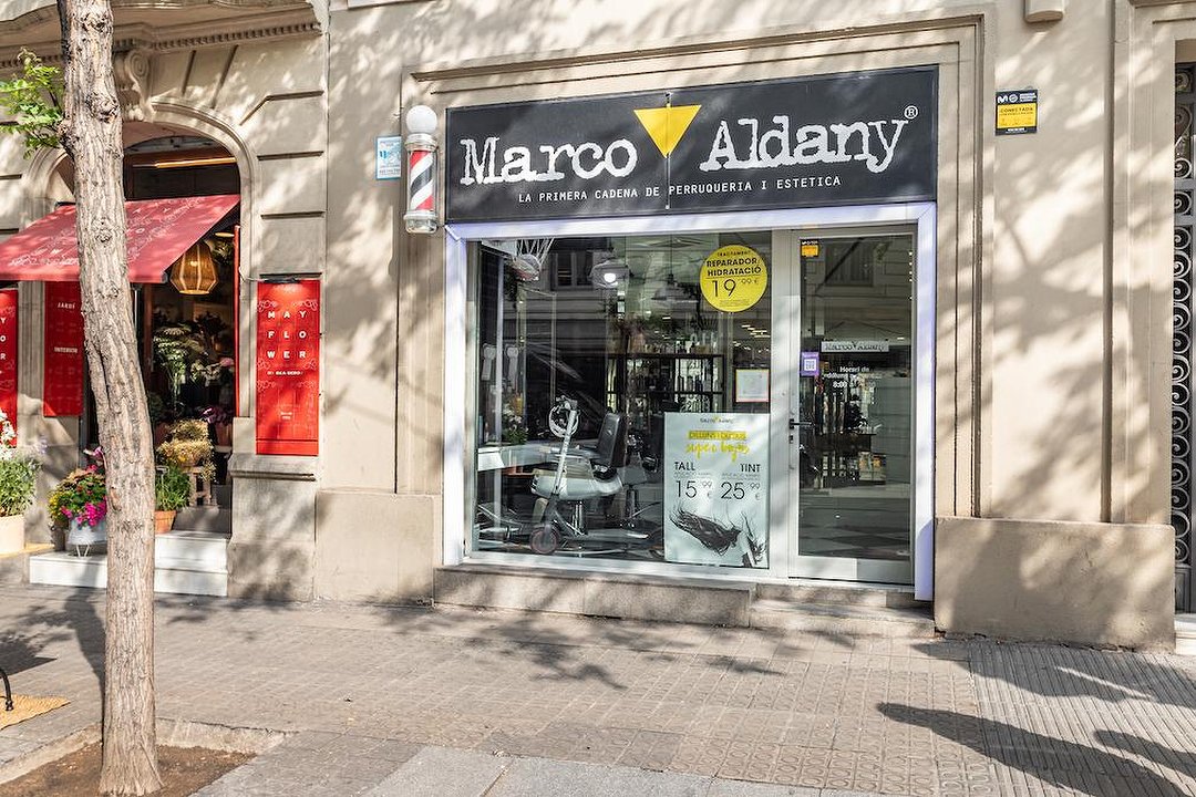 Marco Aldany- Travessera de Gracia 40, Sant Gervasi-Galvany, Barcelona