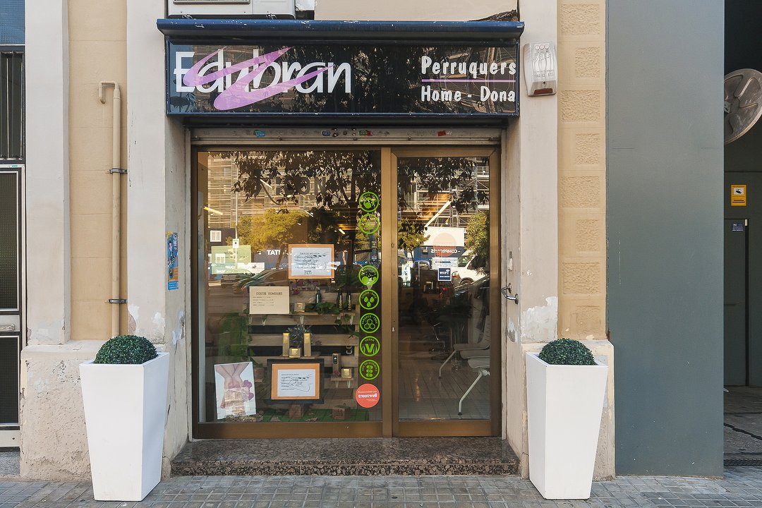 Peluquería Edubran, La Nova Esquerra de l'Eixample, Barcelona