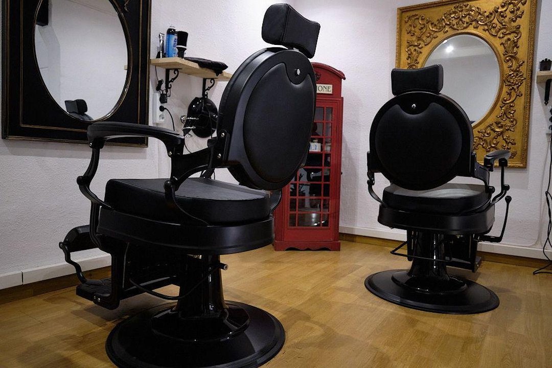 Espejo de barbería de alta gama, mesa de espejo de peluquería, espejo de  corte de pelo