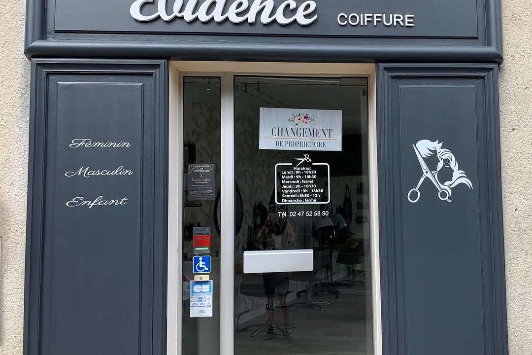 Evidence coiffure, Centre-Val de Loire