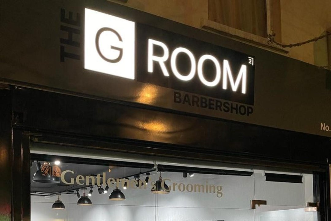 The groom room barber hot sale shop