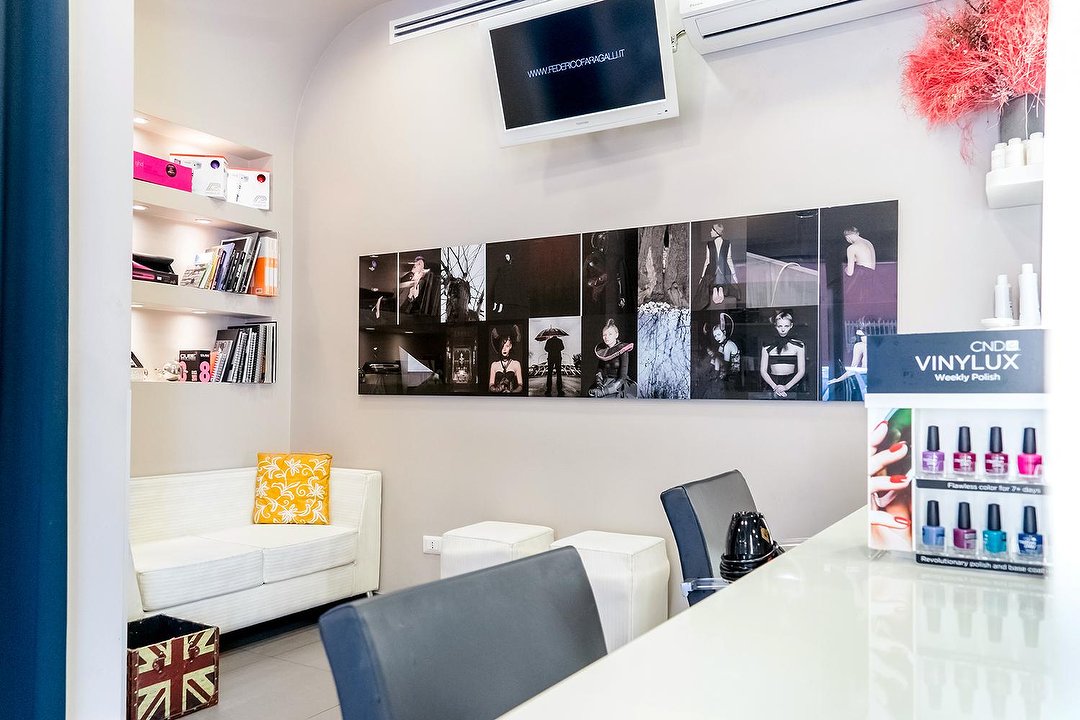 Federico Faragalli Hairstyle, Zona Flaminio, Roma