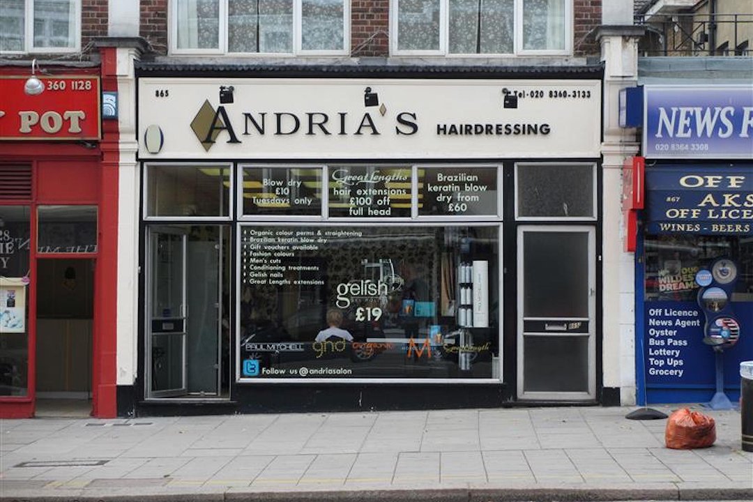 Andria's Hairdressing, Winchmore Hill, London