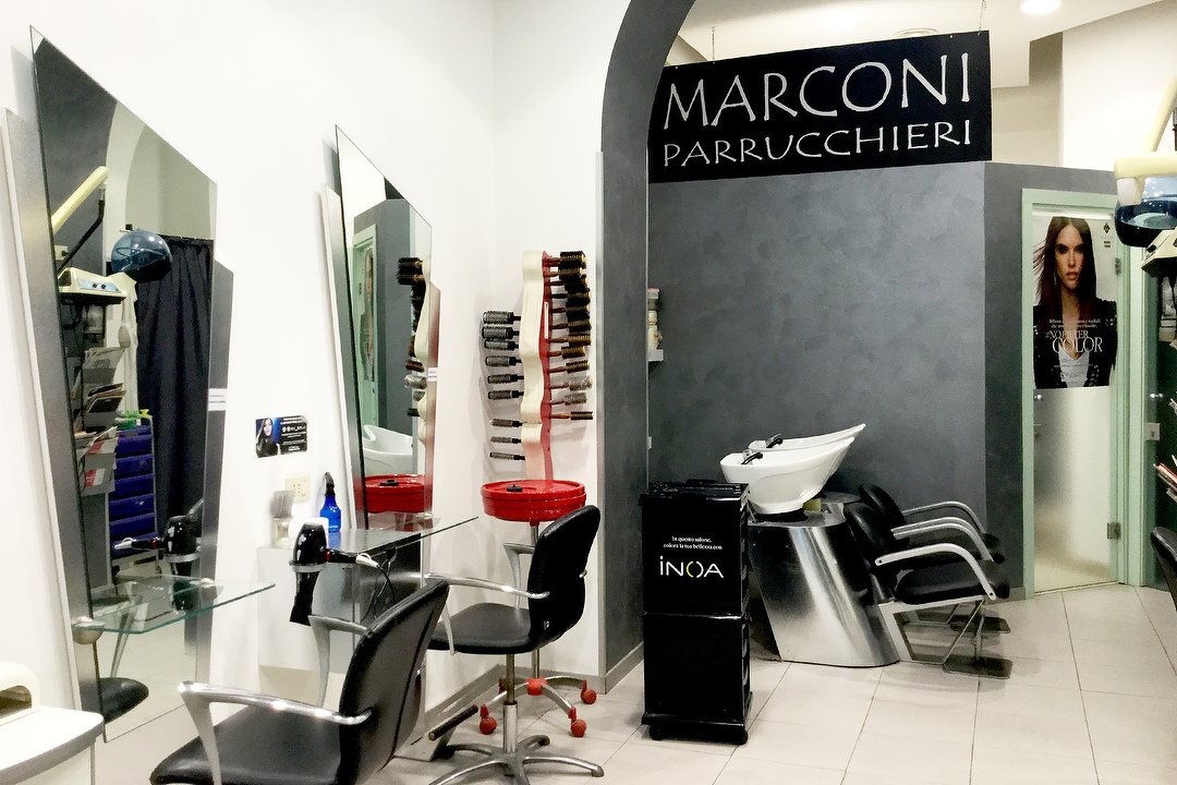 Marconi parrucchieri, Re di Roma, Roma