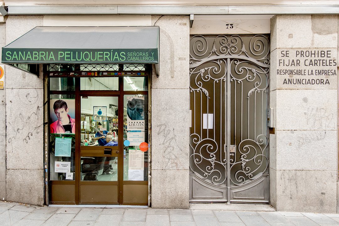 Peluquería Sanabria Hortalezahttps://connect.treatwell.es/reports, Alonso Martínez, Madrid