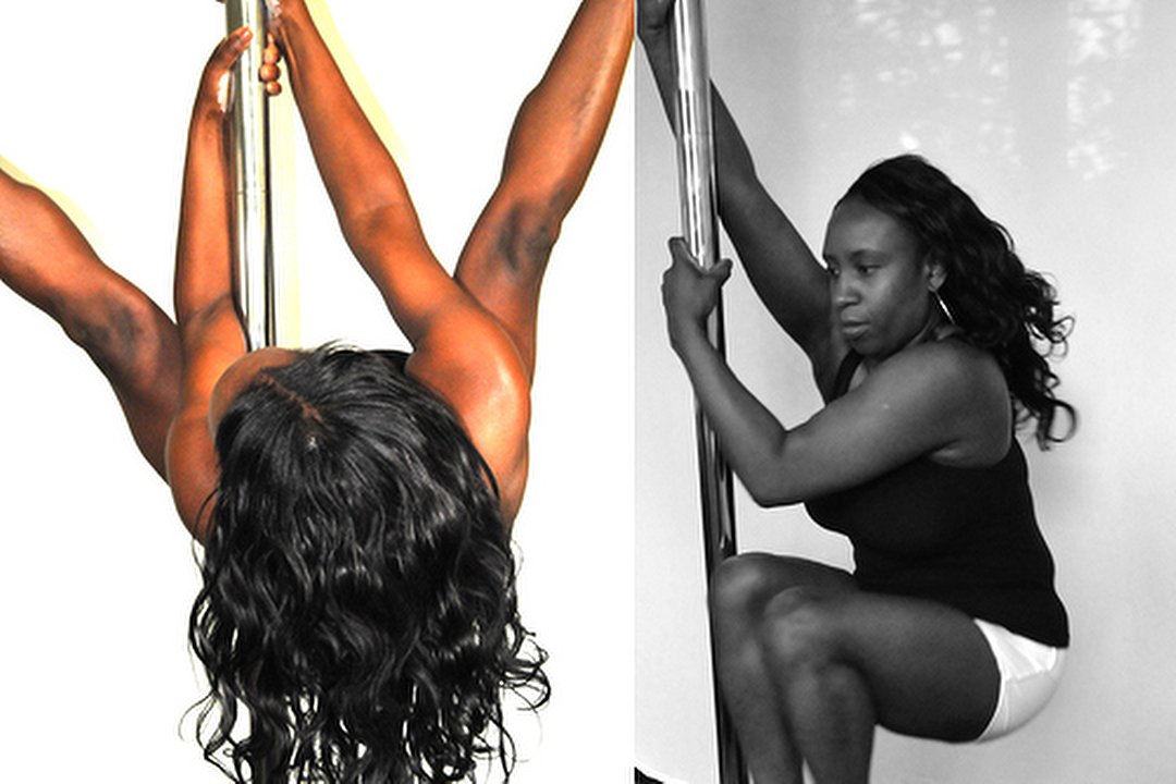 Elainea Emmott Pole Circuits at Fitness First Black Label, St. Katherine's Dock, London