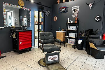 Garage barbershop