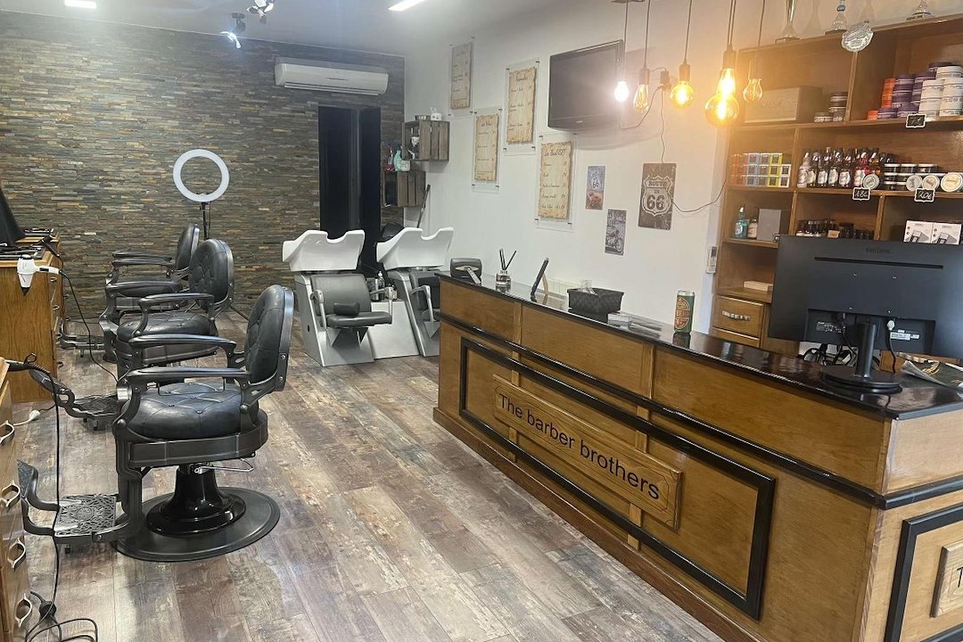 The barber brothers Toulouges, Perpignan, Languedoc-Roussillon