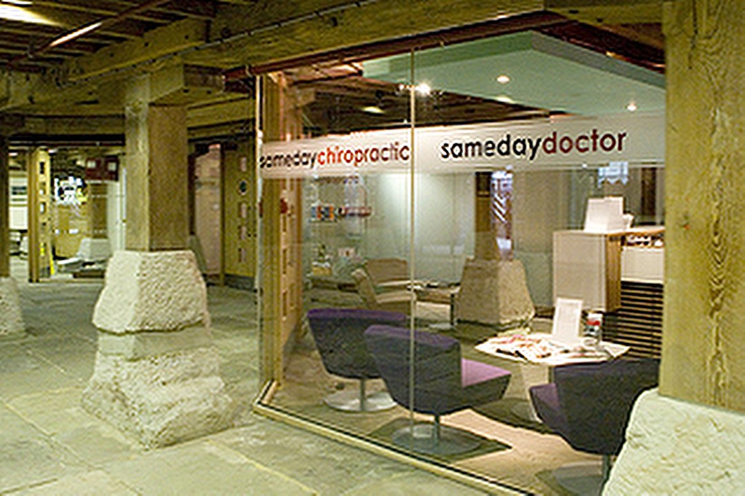 SamedayChiropractic and SamedayDoctor, Canary Wharf, London