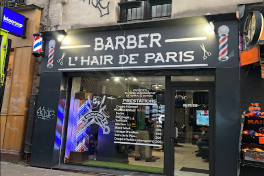 BARBER L'HAIR DE PARIS, Métro Parmentier, Paris