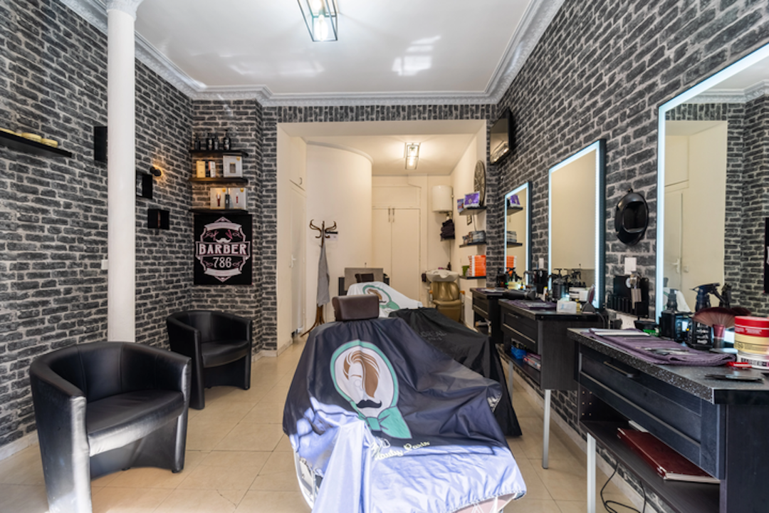 Barber 786, Métro Belleville, Paris