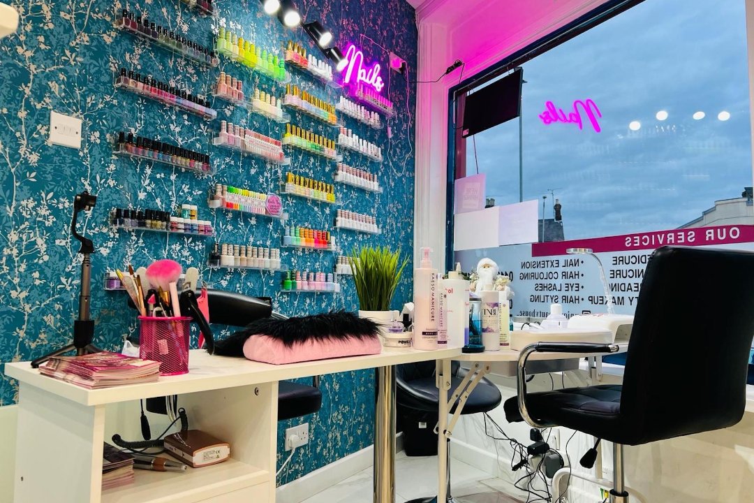 Upscale deals nail bar