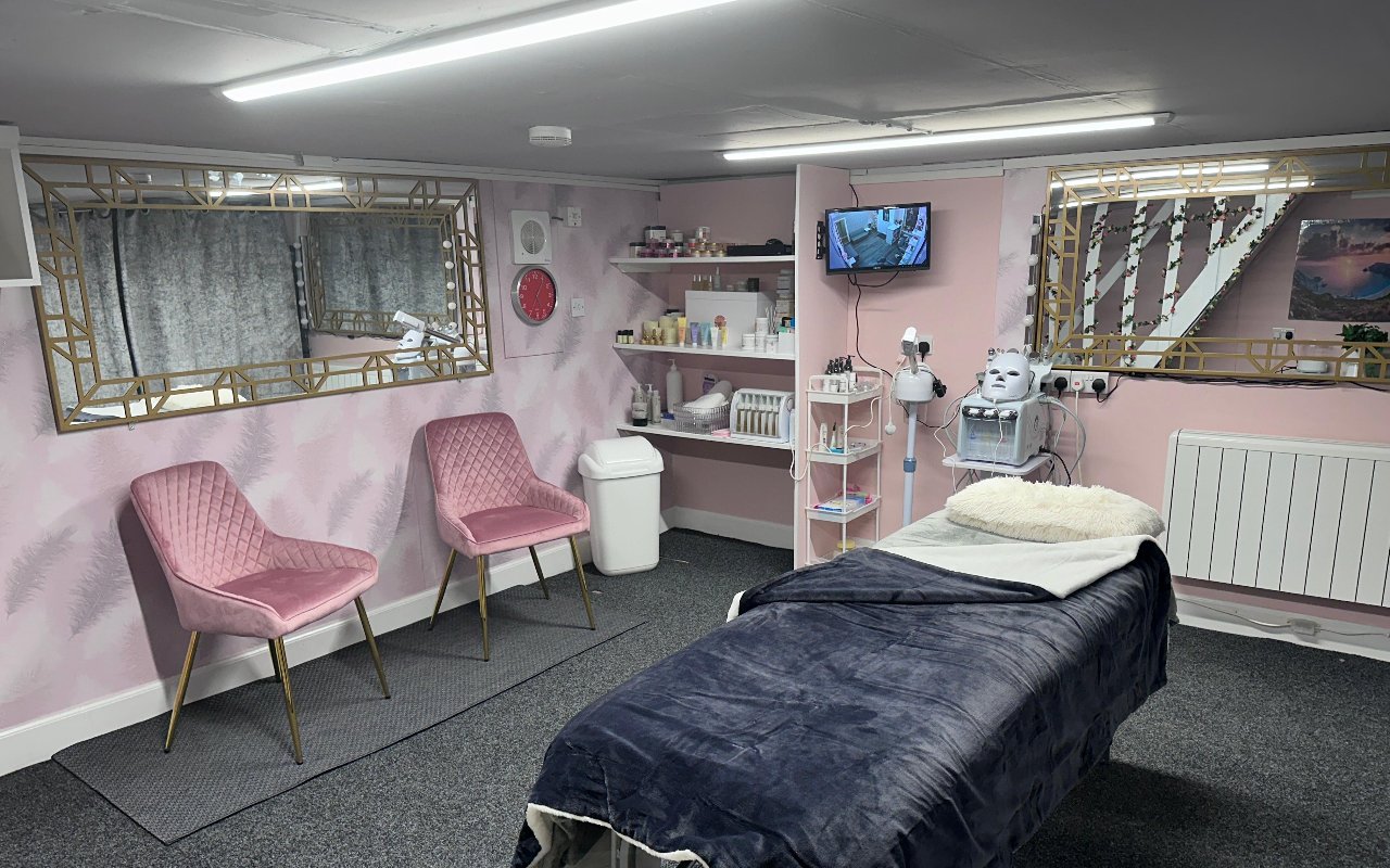 Interior of Preet's Beauty Lounge in Edinburgh
